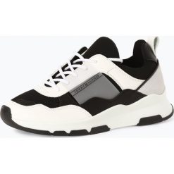 Tommy Hilfiger - Tenisówki damskie, biały. Białe trampki i tenisówki damskie TOMMY HILFIGER, bez wzorów, z materiału, bez zapięcia. Za 479,95 zł.