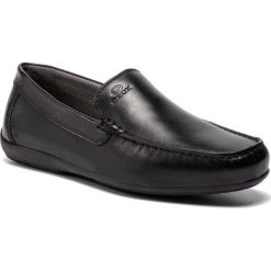Mokasyny GEOX - U Ascanio A U920WA 00043 C9999 Black. Czarne mokasyny męskie Geox, ze skóry. W wyprzedaży za 229,00 zł.