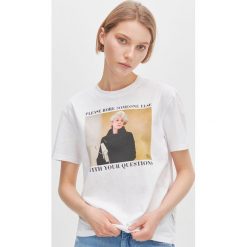 T-shirt The Devil Wears Prada - Biały. Białe t-shirty damskie Reserved, s, bez wzorów, bez kołnierzyka. Za 39,99 zł.