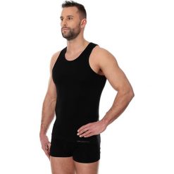 Podkoszulki męskie: Brubeck Podkoszulek męski COMFORT COTTON czarny r. M (TA00540A)