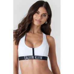 Bikini: Calvin Klein Góra bikini Zip Bralette-RP - White