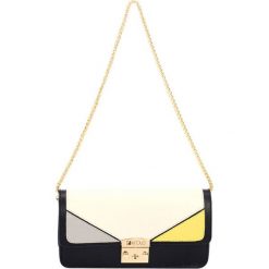 Torebki klasyczne damskie: Skórzana torebka w kolorze czarnym – (S)27 x (W)14 x (G)6 cm