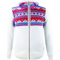 Kama sweter damski Merino K5100 L naturalnie biały. Białe swetry damskie Kama, l, bez wzorów, z dzianiny, bez rękawów, bez kaptura. W wyprzedaży za 489,00 zł.