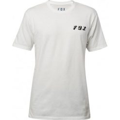 T-shirty męskie: FOX Koszulka Męska Double Uppers Ss Premium M Biała