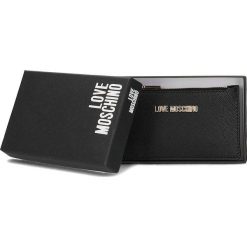 Love Moschino - Etui Damskie - JC5554PP16LQ0000 Uni. Czarne etui damskie Love Moschino. Za 134,50 zł.