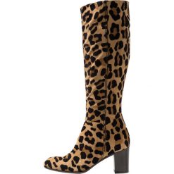 Lamica ENTE Kozaki brown. Brązowe buty zimowe damskie Lamica, z materiału. Za 799,00 zł.