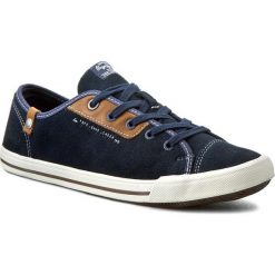 Tenisówki męskie: Tenisówki PEPE JEANS – Britt Classic PMS30177 Marine 585