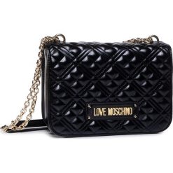Torebka LOVE MOSCHINO - JC4000PP1BLA0000 Nero. Czarne torebki klasyczne damskie Love Moschino, bez wzorów, ze skóry ekologicznej, klasyczne, bez dodatków. Za 1019,00 zł.