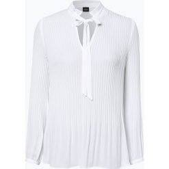 S.Oliver Black Label - Bluzka damska, beżowy. Brązowe bluzki damskie marki s.Oliver BLACK LABEL, s, w paski, eleganckie, ze stójką, bez rękawów. Za 299,95 zł.