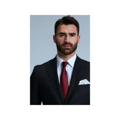 Garnitur Pretoria 1. Niebieskie garnitury męskie marki Guns&tuxedos, bez wzorów. Za 319,99 zł.