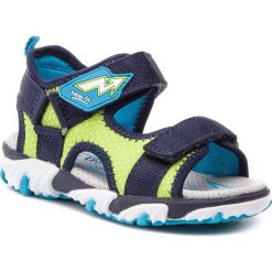 Sandały SUPERFIT - 4-09172-80 M Blue/Green. Niebieskie sandały chłopięce Superfit, ze skóry, bez zapięcia. W wyprzedaży za 179,00 zł.