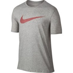 Nike Koszulka męska Men's Dry Swoosh Training T-Shirt szara r. S (839893 063). Szare koszulki sportowe męskie Nike, m. Za 76,26 zł.