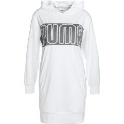 Puma SPARK COVERUP Koszulka sportowa white. Białe t-shirty damskie Puma, m, z elastanu, z długim rękawem. Za 209,00 zł.