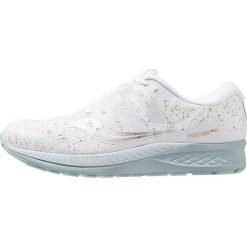 Saucony RIDE ISO Obuwie do biegania treningowe white. Białe buty do biegania damskie Saucony, z gumy. Za 589,00 zł.