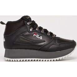 Fila - Buty Orbit Zeppa Ripple. Czarne buty sportowe damskie marki Fila, z materiału. Za 429,90 zł.