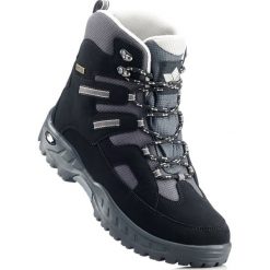 Buty zimowe męskie: Kozaki zimowe bonprix czarno-szary