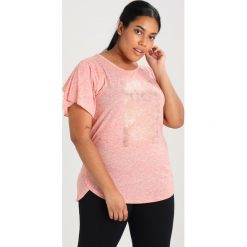 Topy sportowe damskie: Raiski SHIBYA Tshirt z nadrukiem hot coral