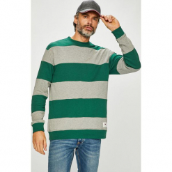 Tommy Jeans - Bluza. Szare bluzy męskie marki Tommy Jeans, xl, z bawełny, bez kaptura. W wyprzedaży za 269,90 zł.