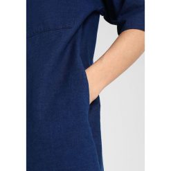 Sukienki hiszpanki: Whistles LEA POCKET LINEN MIX DRESS Sukienka jeansowa dark blue