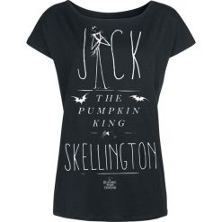 Miasteczko Halloween Jack The Pumpkin King Koszulka damska czarny. Czarne bluzki damskie marki Miasteczko Halloween, xxl. Za 79,90 zł.