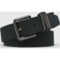 Medicine - Pasek Basic. Czarne paski damskie marki MEDICINE, w paski, ze skóry ekologicznej. Za 29,90 zł.