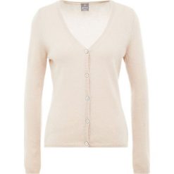 FTC Cashmere Kardigan champagne. Brązowe bluzy damskie marki FTC Cashmere, m, bez wzorów, z kaszmiru, bez rękawów, bez kaptura. Za 959,00 zł.