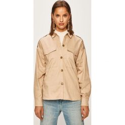 Pepe Jeans - Koszula Coco x Dua Lipa. Bluzki damskie Pepe Jeans, s, bez wzorów, z elastanu, casualowe, bez kołnierzyka, z długim rękawem. Za 379,90 zł.