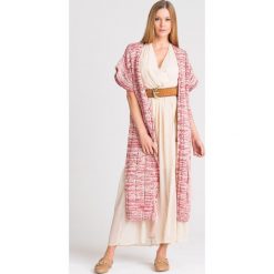 SUKIENKA Twinset U&B. Brązowe sukienki damskie Twinset U&B, na co dzień, xs, z aplikacjami, bez kołnierzyka, bez rękawów, mini, proste. Za 455,00 zł.
