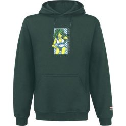 Bluzy męskie: Vans Marvel She Hulk PO Bluza z kapturem ciemnozielony