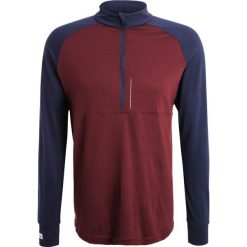 Podkoszulki męskie: Mons Royale CHECKLIST Podkoszulki navy/burgundy