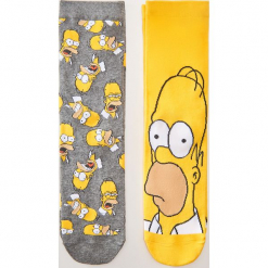 2pack skarpet the simpsons - Wielobarwn. Żółte kapcie męskie marki House. Za 29,99 zł.