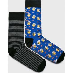 Medicine - Skarpety Basic (2-pack). Szare skarpetki męskie marki MEDICINE, z elastanu. Za 29,90 zł.