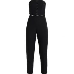 Kombinezony damskie: Miss Selfridge PEARL INSERT Kombinezon black