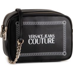 Torebka VERSACE JEANS COUTURE - E1VUBBT7 40329 899. Czarne listonoszki damskie Versace Jeans Couture, na co dzień, bez wzorów, z jeansu, bez dodatków. W wyprzedaży za 419,00 zł.