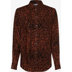 Calvin Klein - Bluzka damska, pomarańczowy. Pomarańczowe bluzki damskie Calvin Klein, bez wzorów, z wiskozy, klasyczne, z klasycznym kołnierzykiem, bez rękawów. Za 329,95 zł.