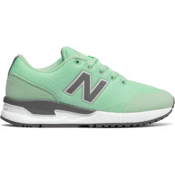 New Balance KL005SGY. Szare buciki niemowlęce marki New Balance, z materiału. W wyprzedaży za 99,99 zł.