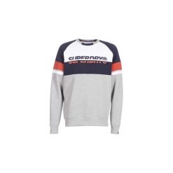 Bluzy Superdry RACER PRINT CREW. Szare bluzy męskie Superdry, s, bez wzorów, bez kołnierzyka, bez rękawów, bez kaptura. Za 309,00 zł.