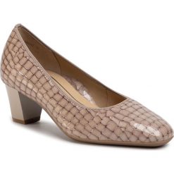 Półbuty ARA - 12-18002-12 Taupe. Brązowe półbuty damskie ara, bez wzorów, ze skóry, bez obcasa, na obcasie, bez zapięcia. Za 329,00 zł.