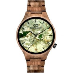 Zegarek Giacomo Design Drewniany męski GD08802. Brązowe zegarki męskie marki Giacomo Design. Za 559,00 zł.