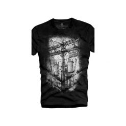 T-shirt UNDERWORLD Ring spun cotton Danger. Czarne t-shirty męskie Underworld, s, z nadrukiem, z bawełny, bez kołnierzyka. Za 69,99 zł.