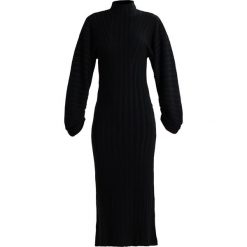 Sukienki: Topshop BOUTIQUE BANANA ARM DRESS Sukienka dzianinowa navy blue