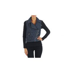 Kurtki jeansowe Mustang WOOL PADDED DENIM VEST. Niebieskie kurtki damskie Mustang, s, bez wzorów, z jeansu, bez kaptura. W wyprzedaży za 263,40 zł.