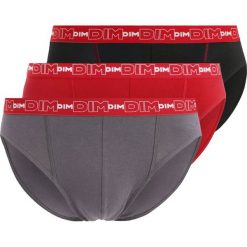 DIM STRETCH 3 PACK Figi gris plomb/rouge chili/noir. Szare bokserki męskie marki DIM, z elastanu. Za 149,00 zł.