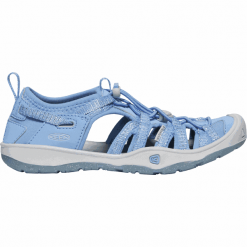 KEEN sandały dziewczęce Moxie Sandal K 25/26 jasnoniebieskie. Niebieskie sandały dziewczęce Keen, z paskami. W wyprzedaży za 229,00 zł.