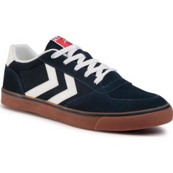 Tenisówki HUMMEL - Stadil 3.0 Suede 206045-1009 Black Iris. Niebieskie półbuty męskie Hummel, bez wzorów, z zamszu, eleganckie, bez zapięcia. W wyprzedaży za 269,00 zł.