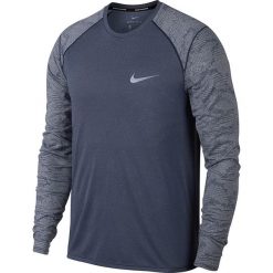 Koszulka do biegania męska NIKE DRY MILER RUNNING TOP LONG SLEEVE / 904665-451. Szare t-shirty męskie marki Nike, m, do biegania. Za 127,00 zł.