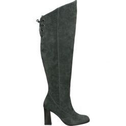 Kozaki - F685 CAM ANTR. Szare buty zimowe damskie Venezia, ze skóry. Za 519,00 zł.