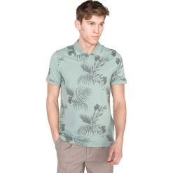 Jack & Jones Fun Polo Koszulka Zielony. Zielone podkoszulki męskie Jack & Jones, l, w kwiaty, z bawełny, bez rękawów. Za 111,95 zł.