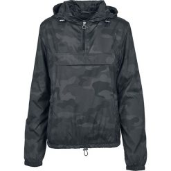Urban Classics Ladies Camo Windrunner Wiatrówka damska kamuflaż (Dark Camo). Zielone kurtki damskie marki Urban Classics, xl, bez wzorów, bez kaptura. Za 199,90 zł.
