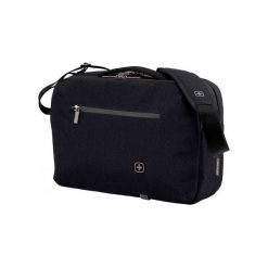 Wenger CityStep 16'' czarna. Czarne torby na laptopa Wenger, bez wzorów, z poliesteru. Za 220,00 zł.
